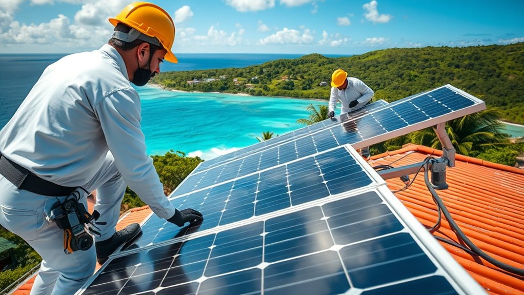 incitations gouvernementales pour les panneaux solaires